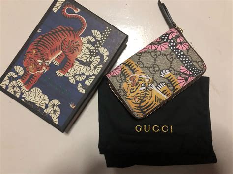 guccie tiger wallet|gucci bengal tiger wallet.